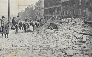 Postcard from the 1916 Irish Rebellion