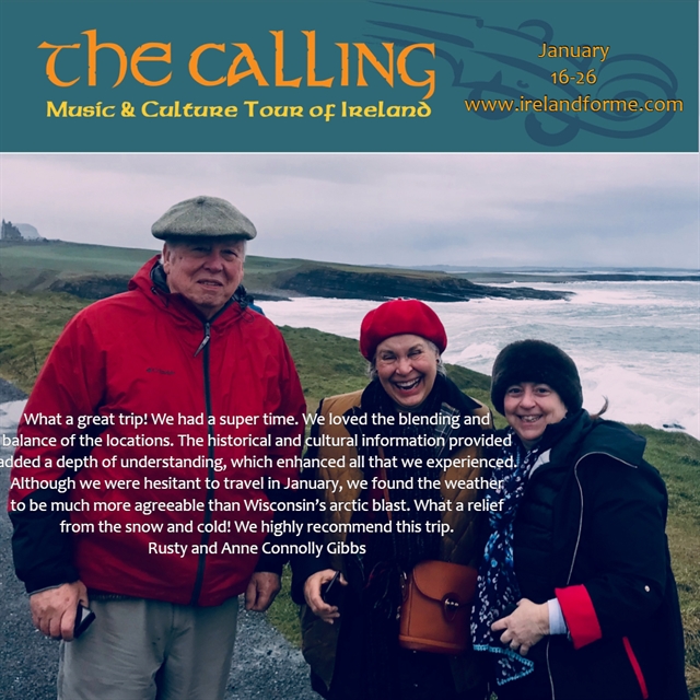 Music and Cultural Tour of Ireland testimonials