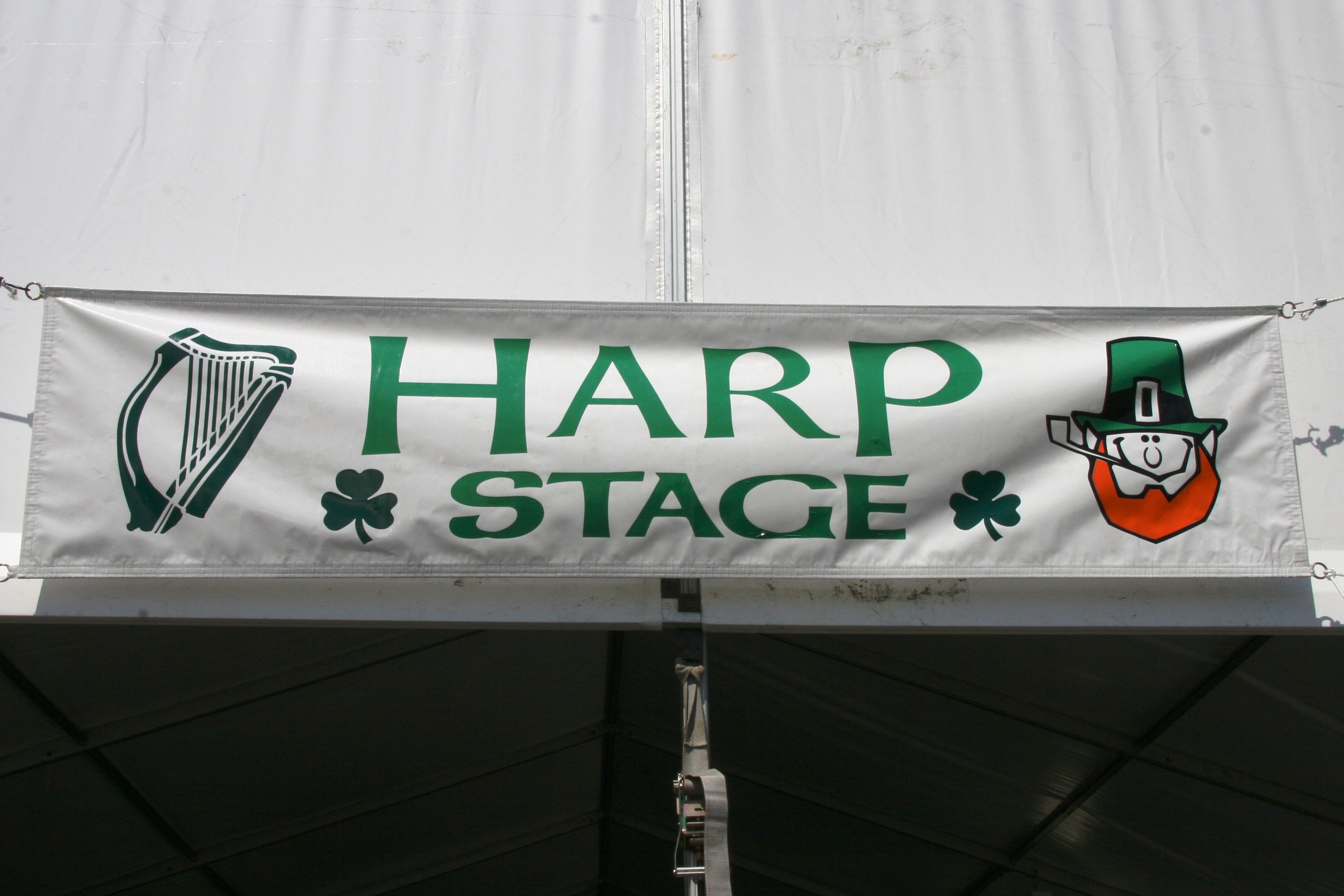 Milwaukee Irish Fest Harp Stage
