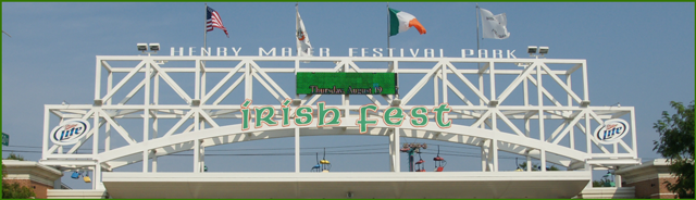 Irish Fest Entrance