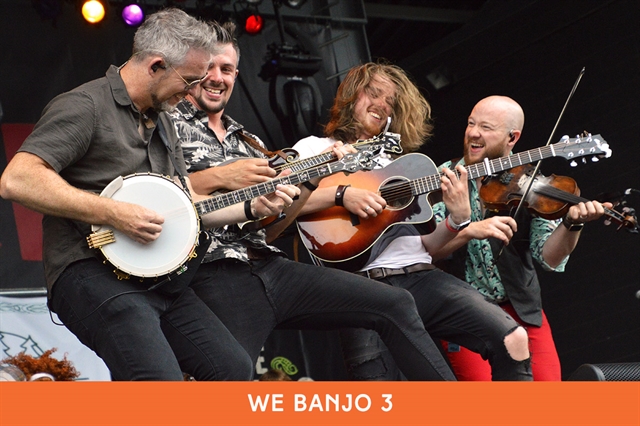 we banjo 3 irish fest