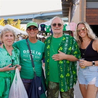 Family at Irish Fest