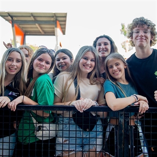 Front row vibes