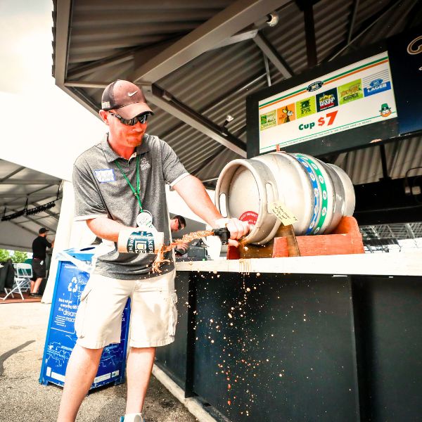 Firkin Taps with Lakefront Brewery