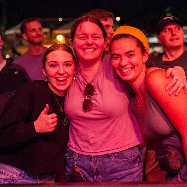 Irish Fest group in front row
