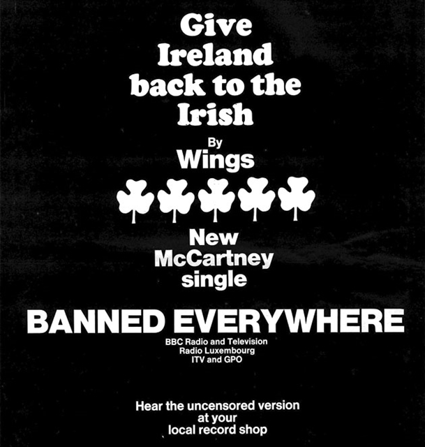 Paul McCartney Banned Song - Irish Fest